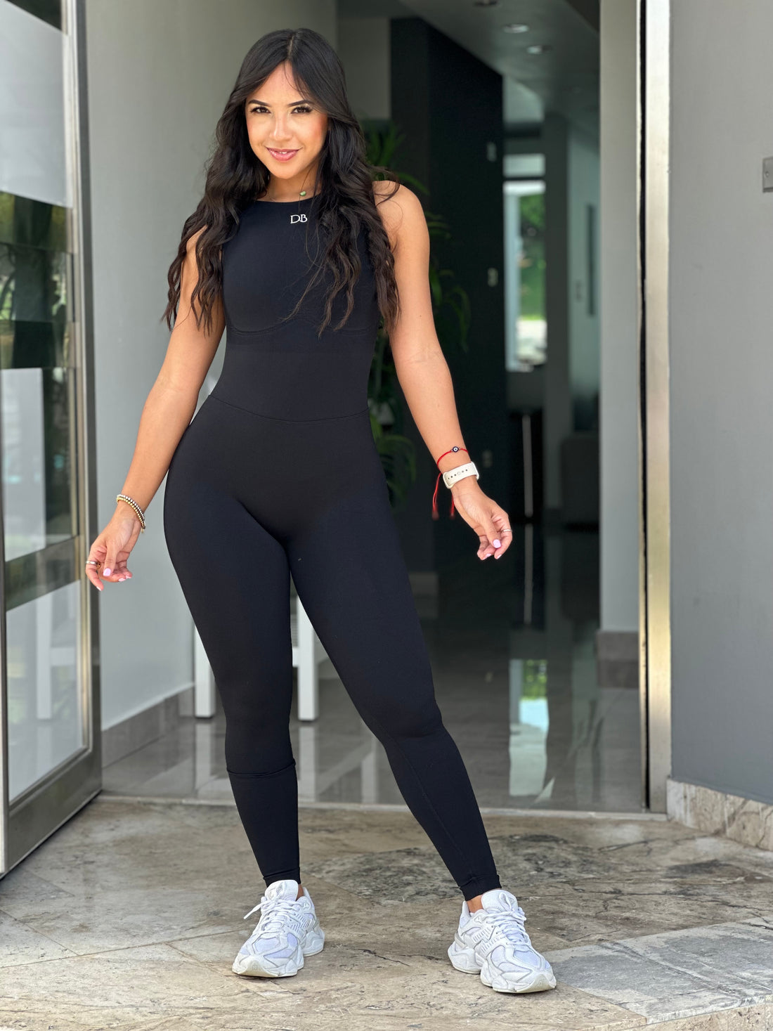 Black Shape You Up Jumpsuit