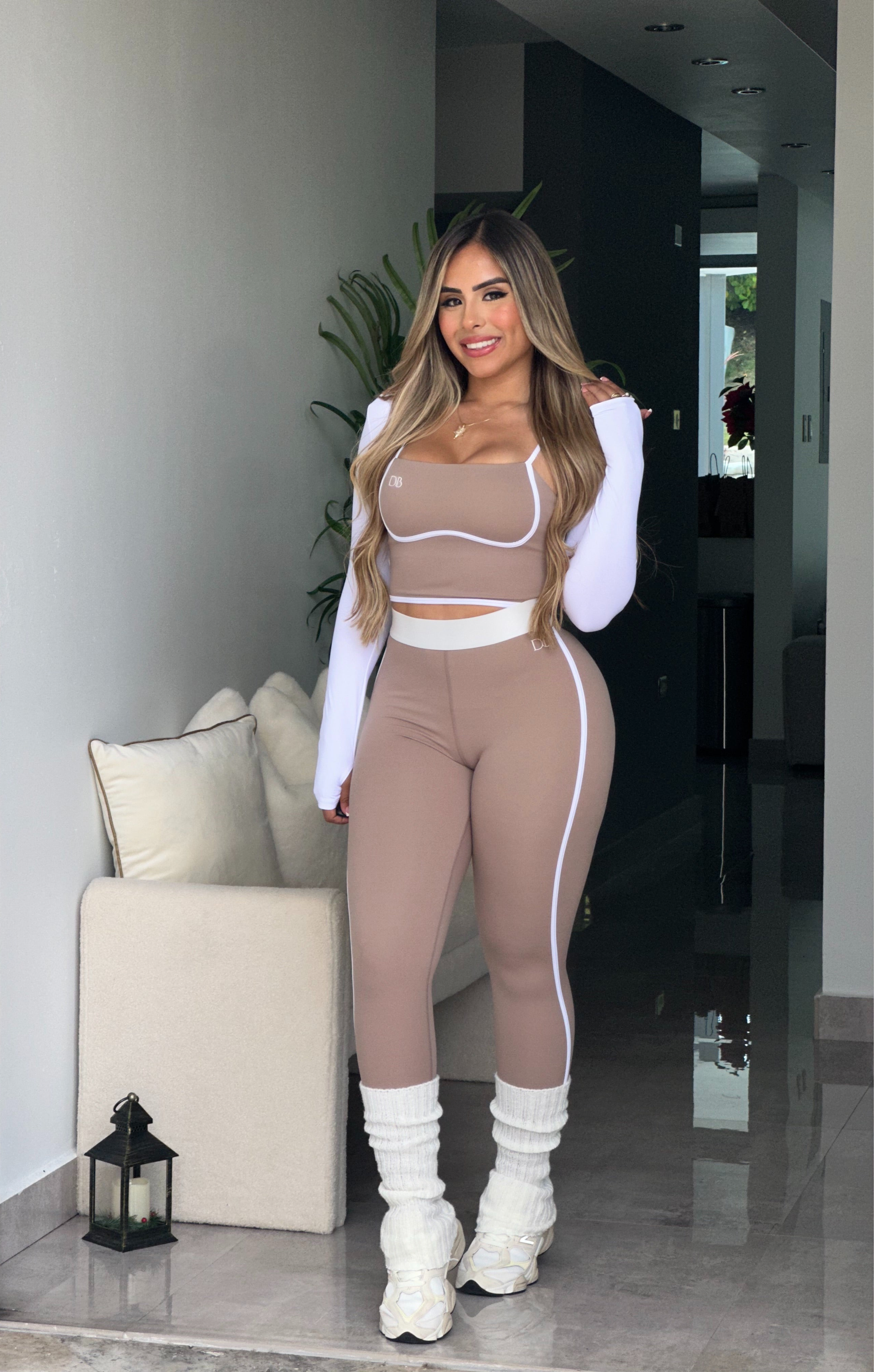 Cocoa Casual Stripe Set