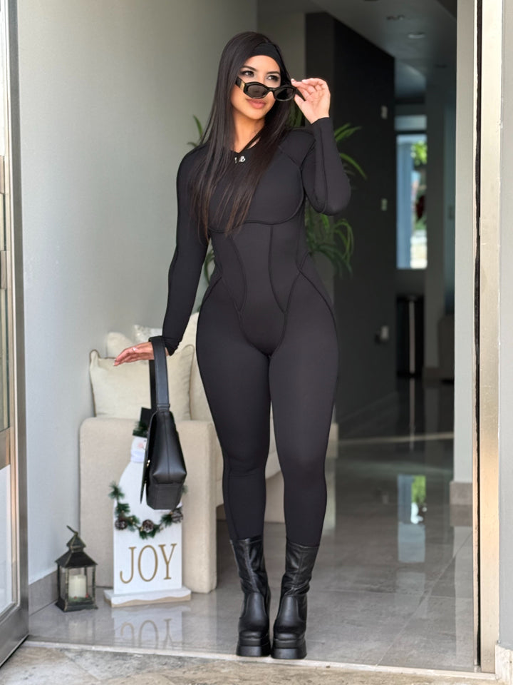 Black Versatile Jumpsuit