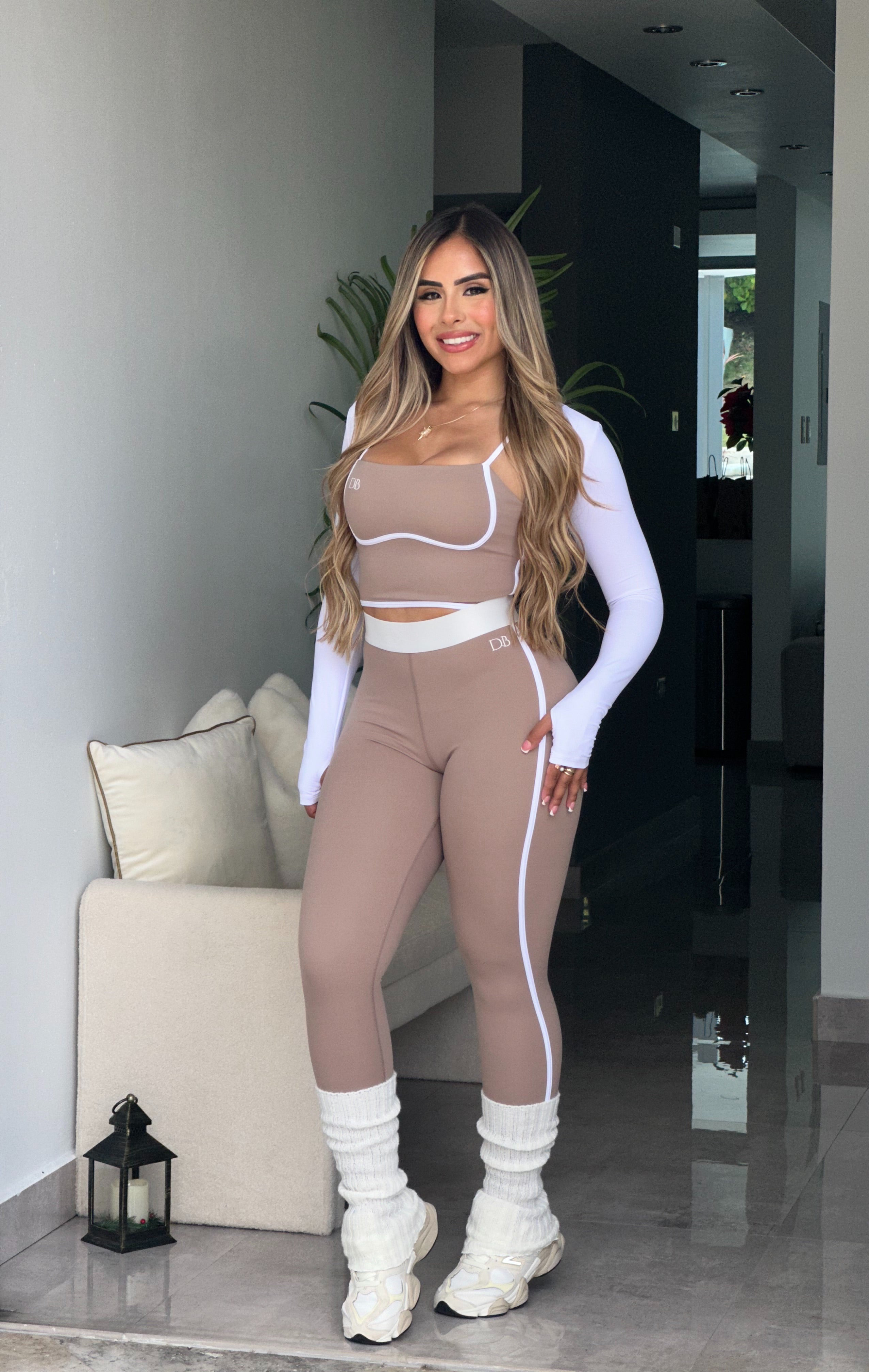 Cocoa Casual Stripe Set