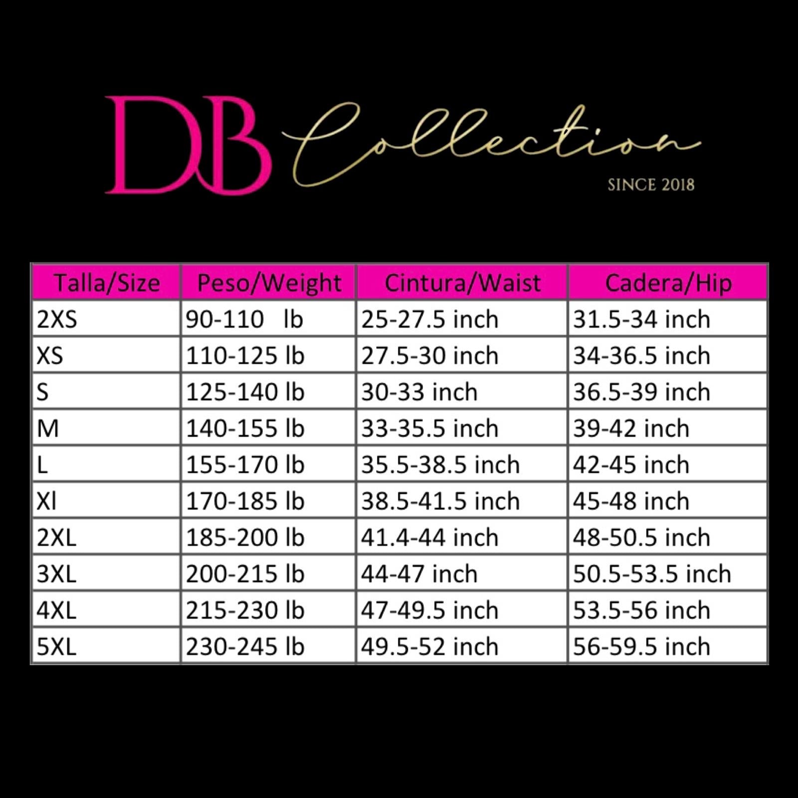 Black Long Torso 3 Hook Colombian Waist Trainer DBCOLLECTION