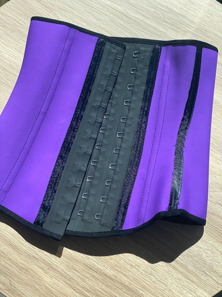 Purple 3 hook short torso waist trainer – DBCOLLECTION
